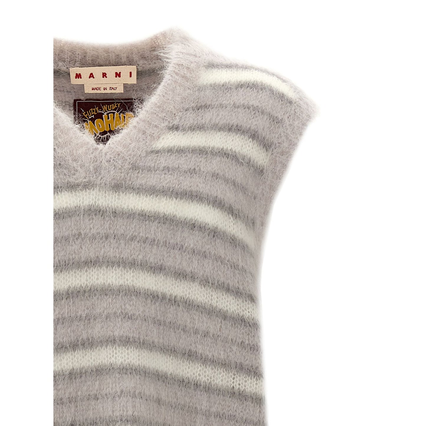 Marni Gray Mohair Sweatshirt
