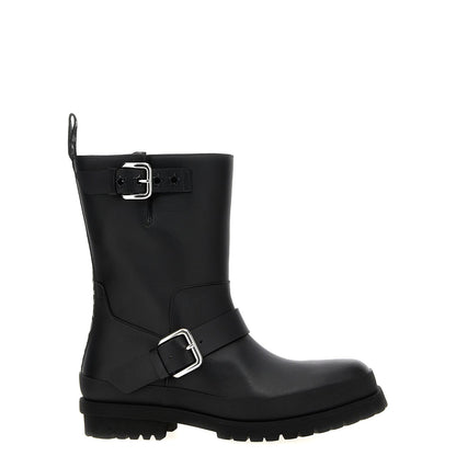 Stella McCartney Black Polyester Ankle Boots