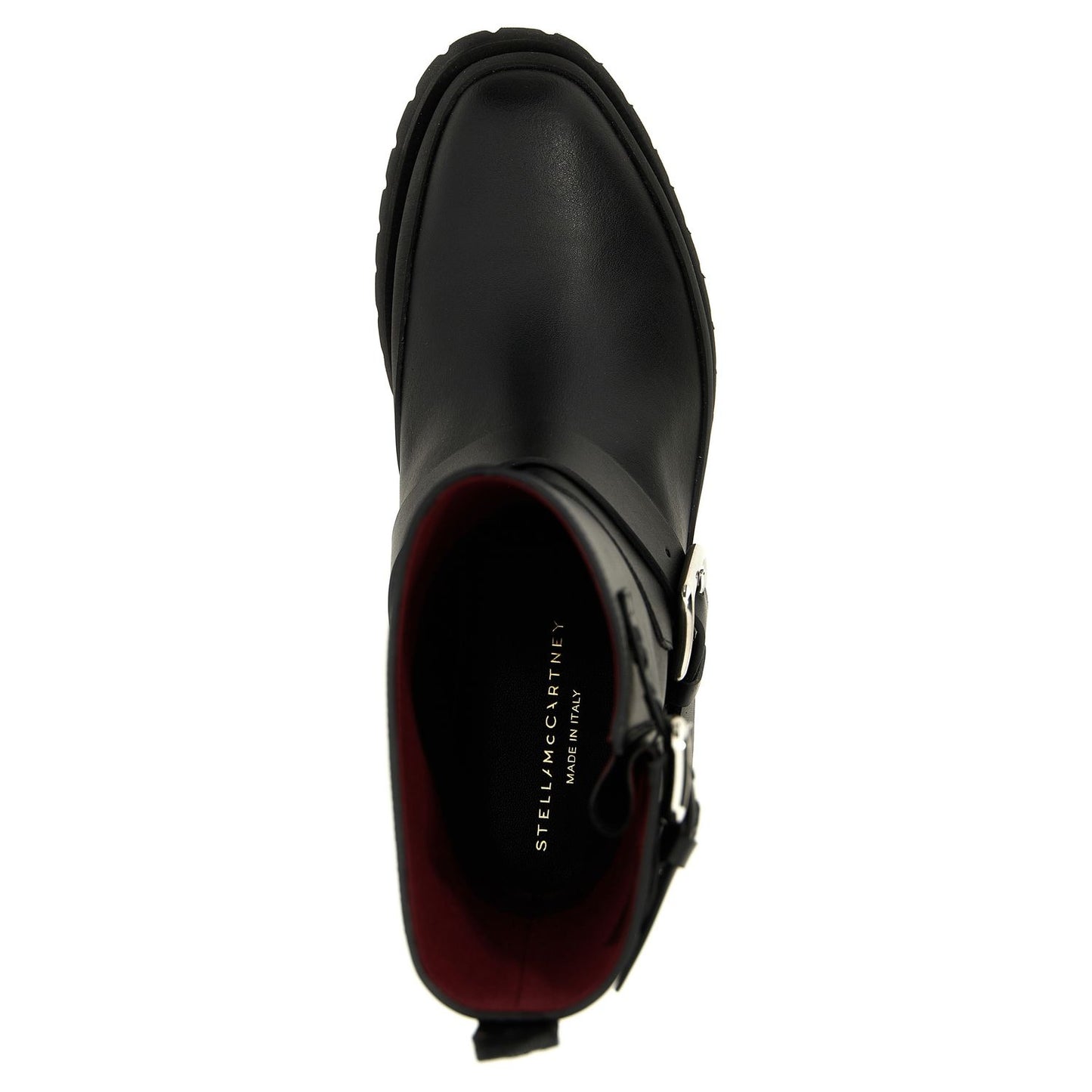 Stella McCartney Black Polyester Ankle Boots