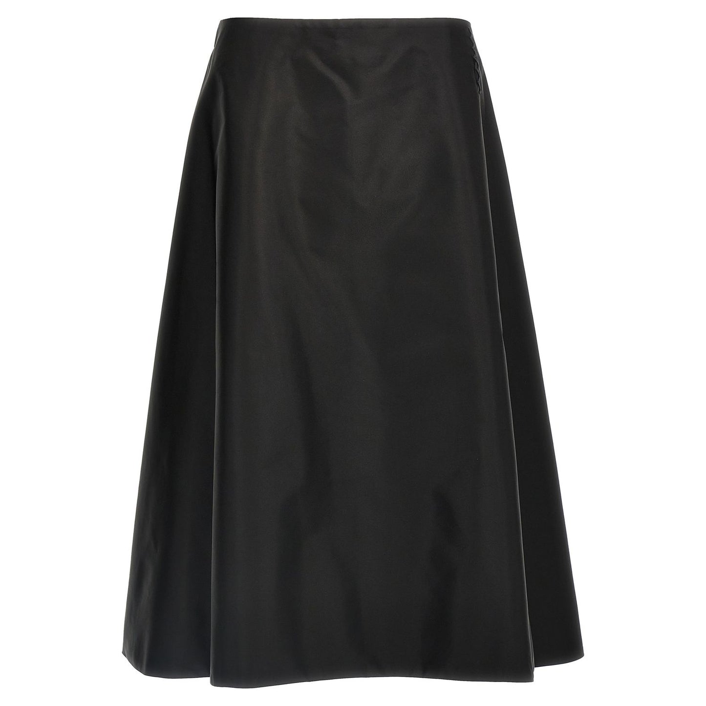 Marni Black Polyamide Midi Skirt