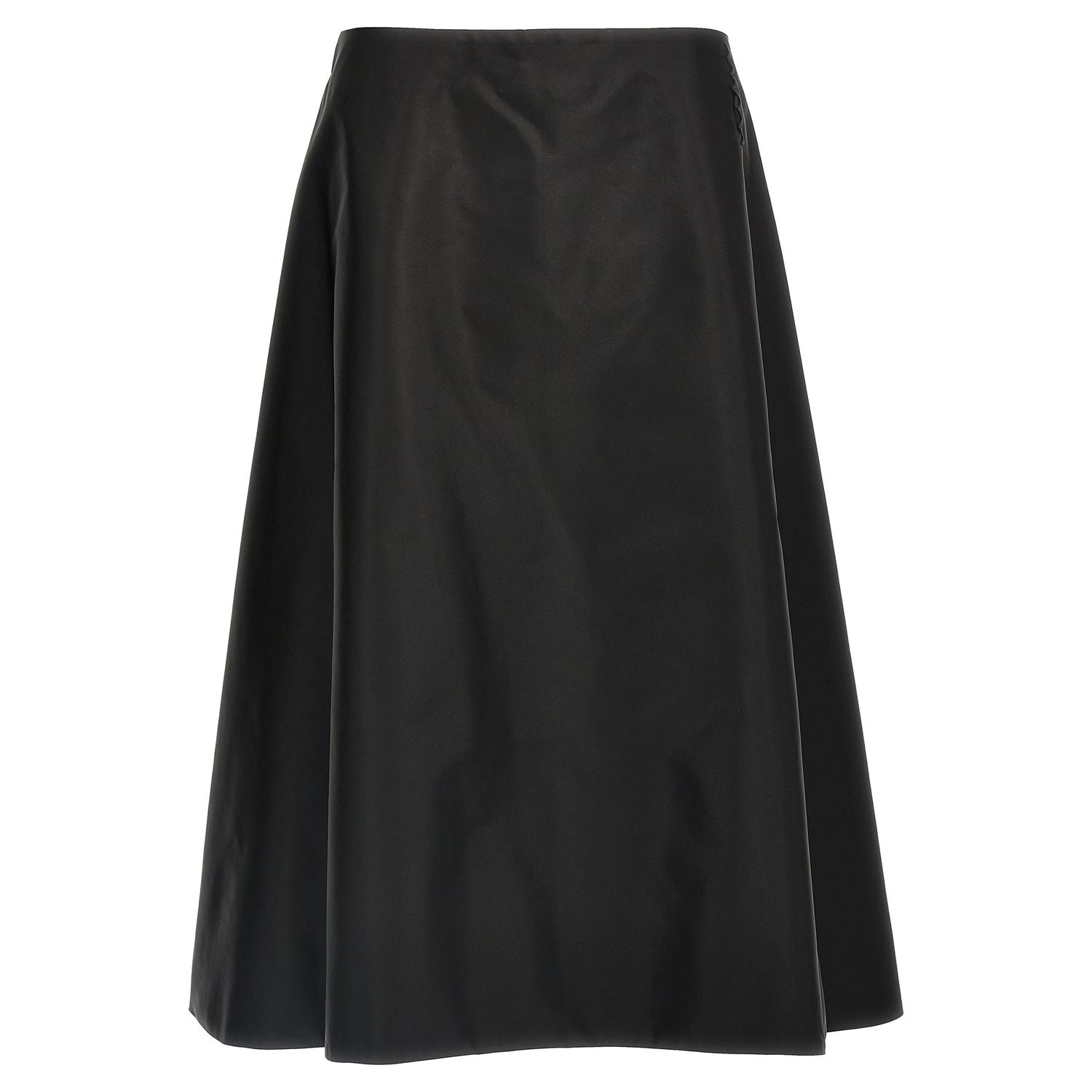 Marni Black Polyamide Midi Skirt