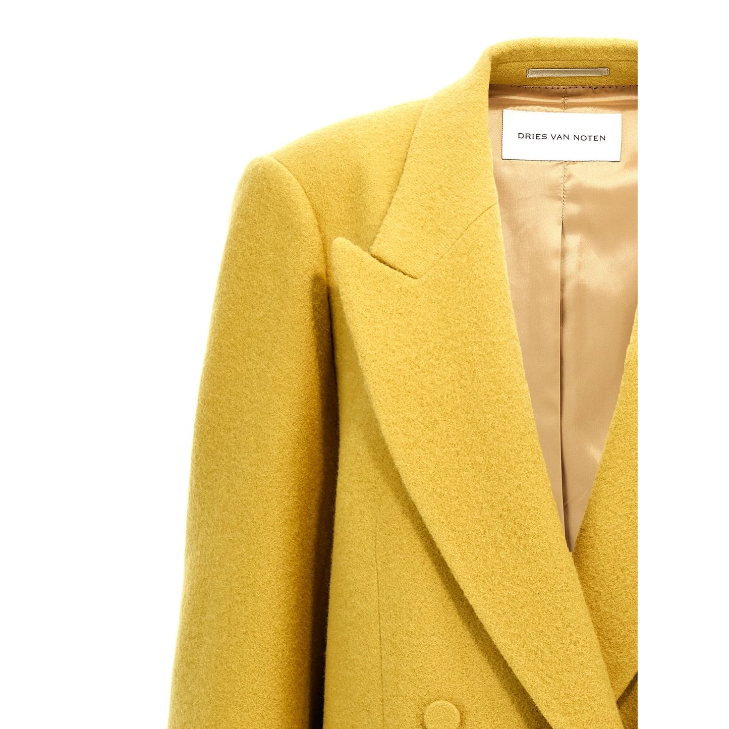 Dries Van Noten Bicolor Wool Blazer