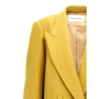 Dries Van Noten Bicolor Wool Blazer