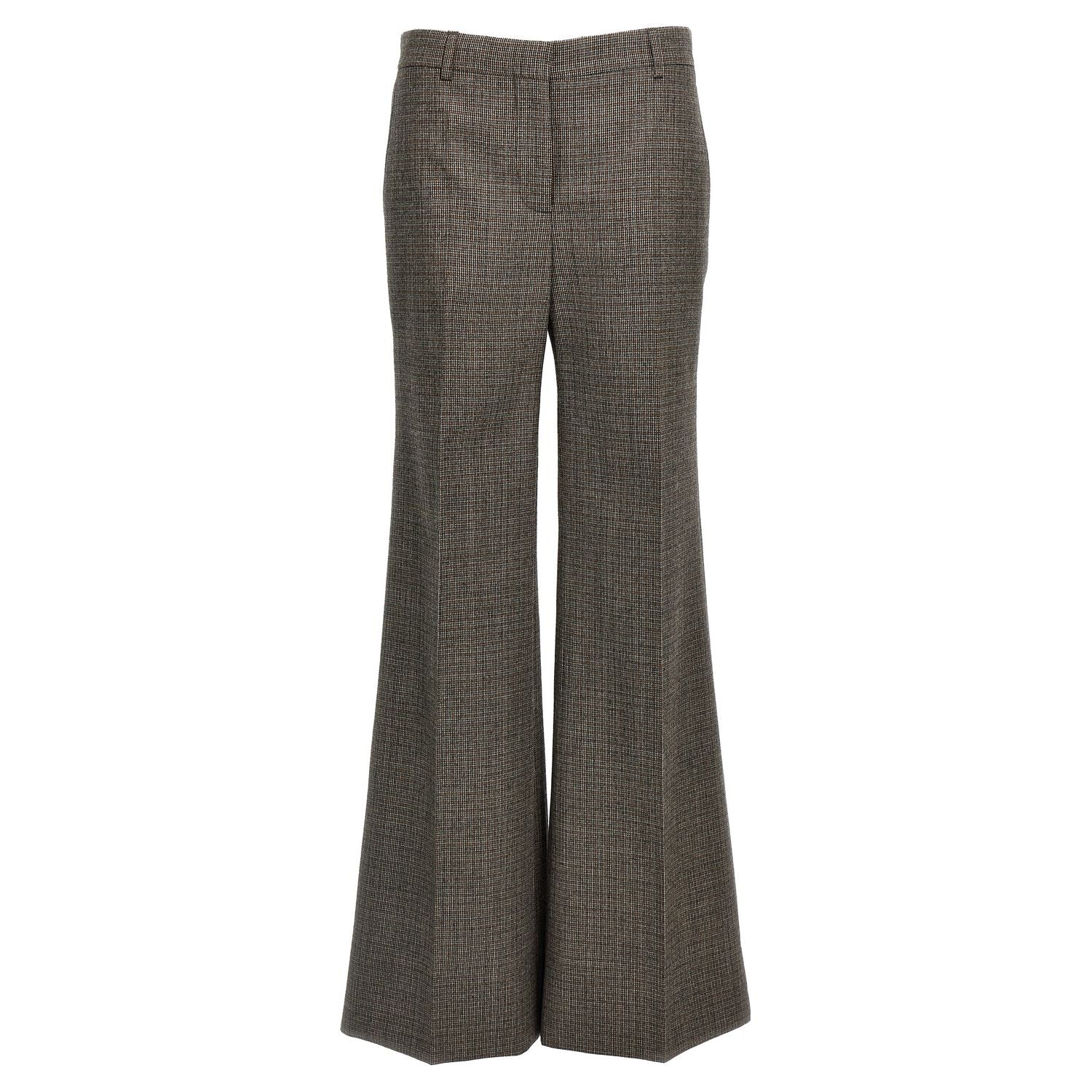 Stella McCartney Gray Wool Flared Pants