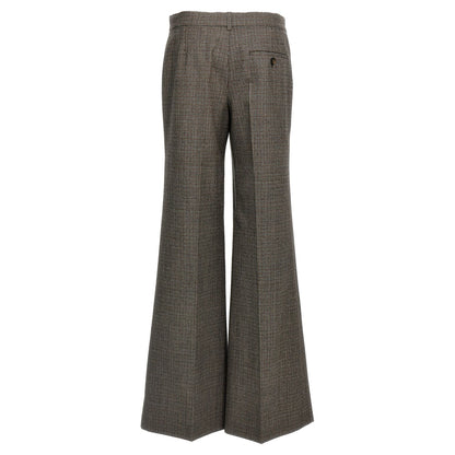 Stella McCartney Gray Wool Flared Pants