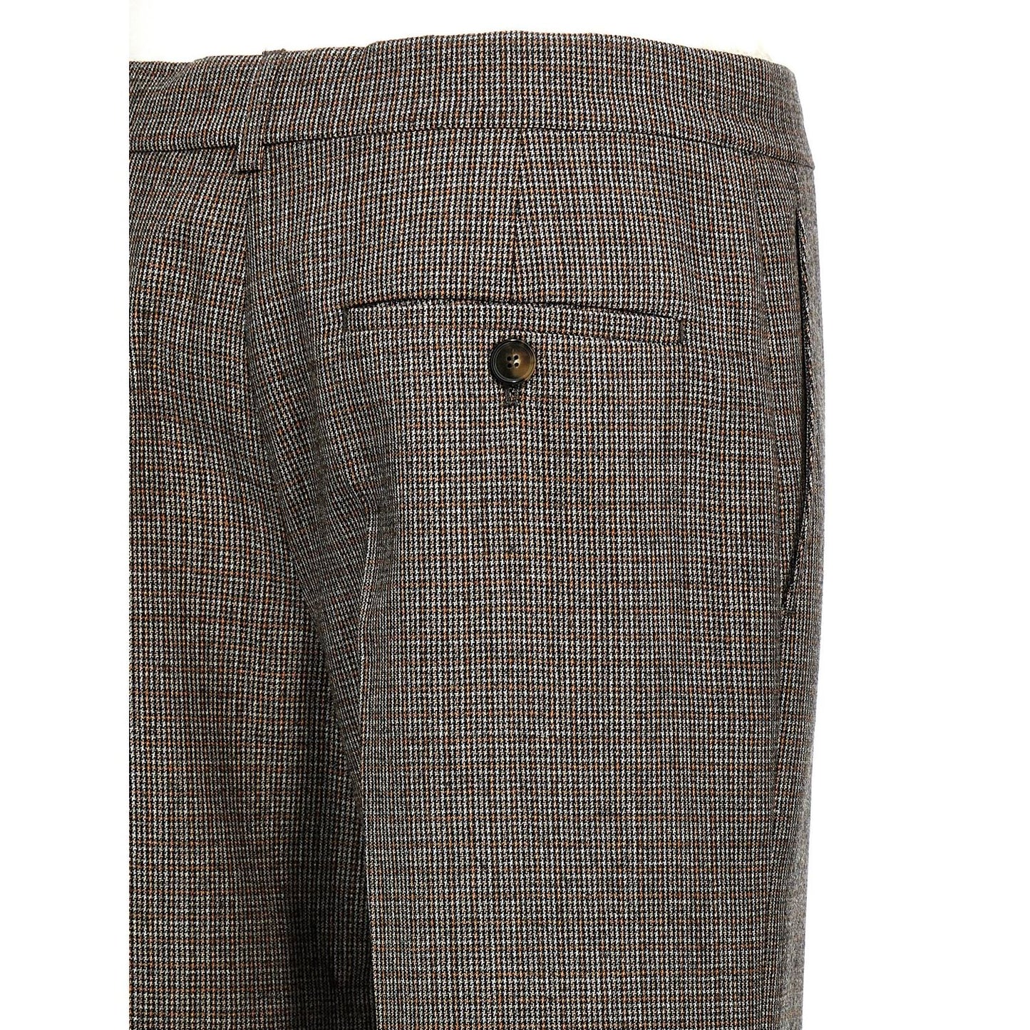 Stella McCartney Gray Wool Flared Pants