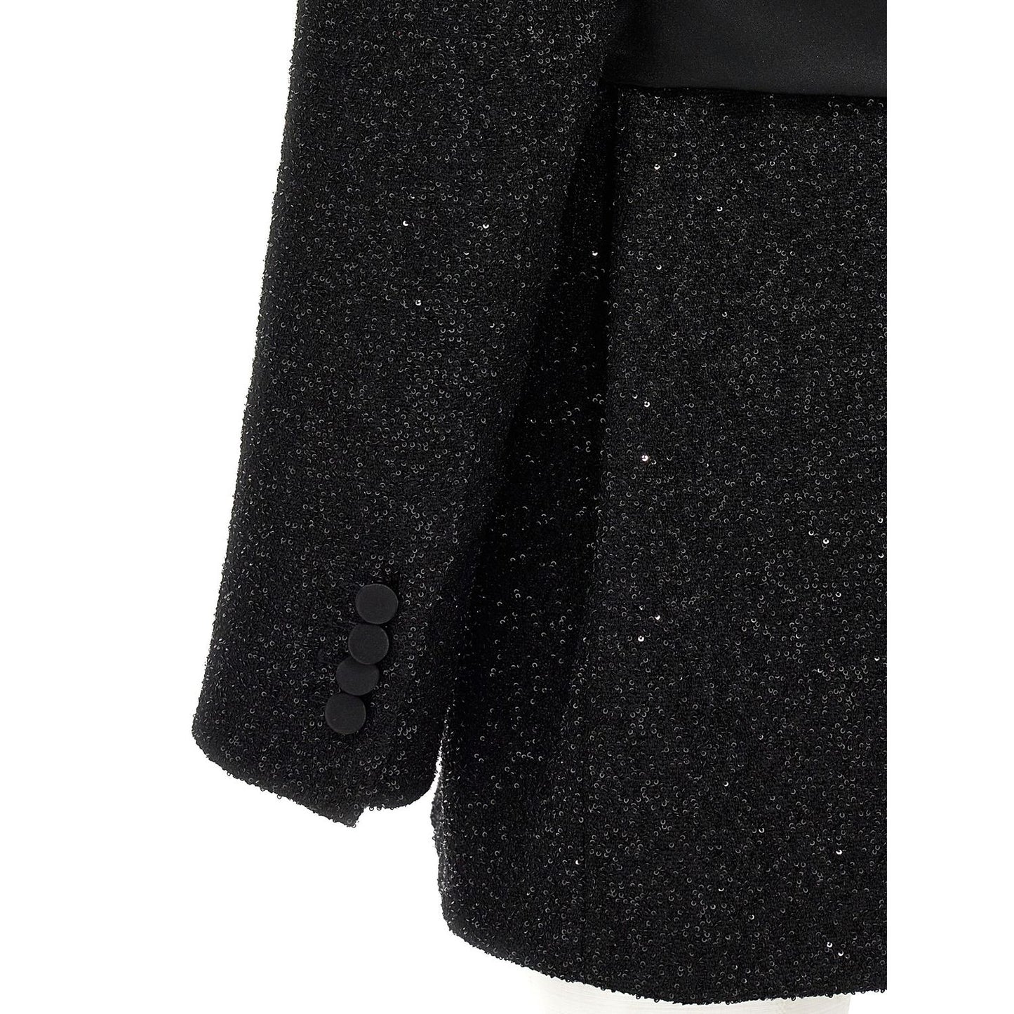 Max Mara Black Viscose Blazer