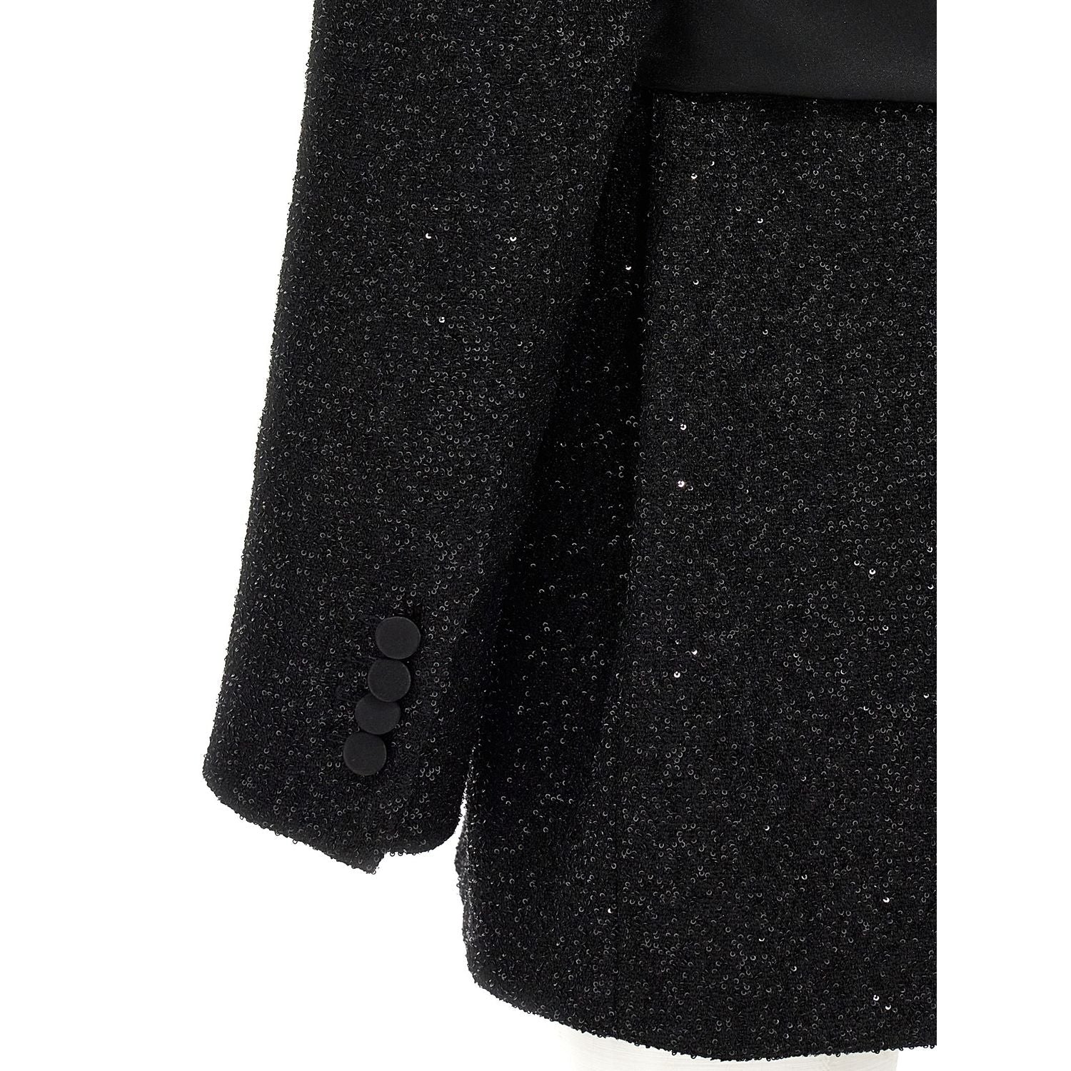 Max Mara Black Viscose Blazer