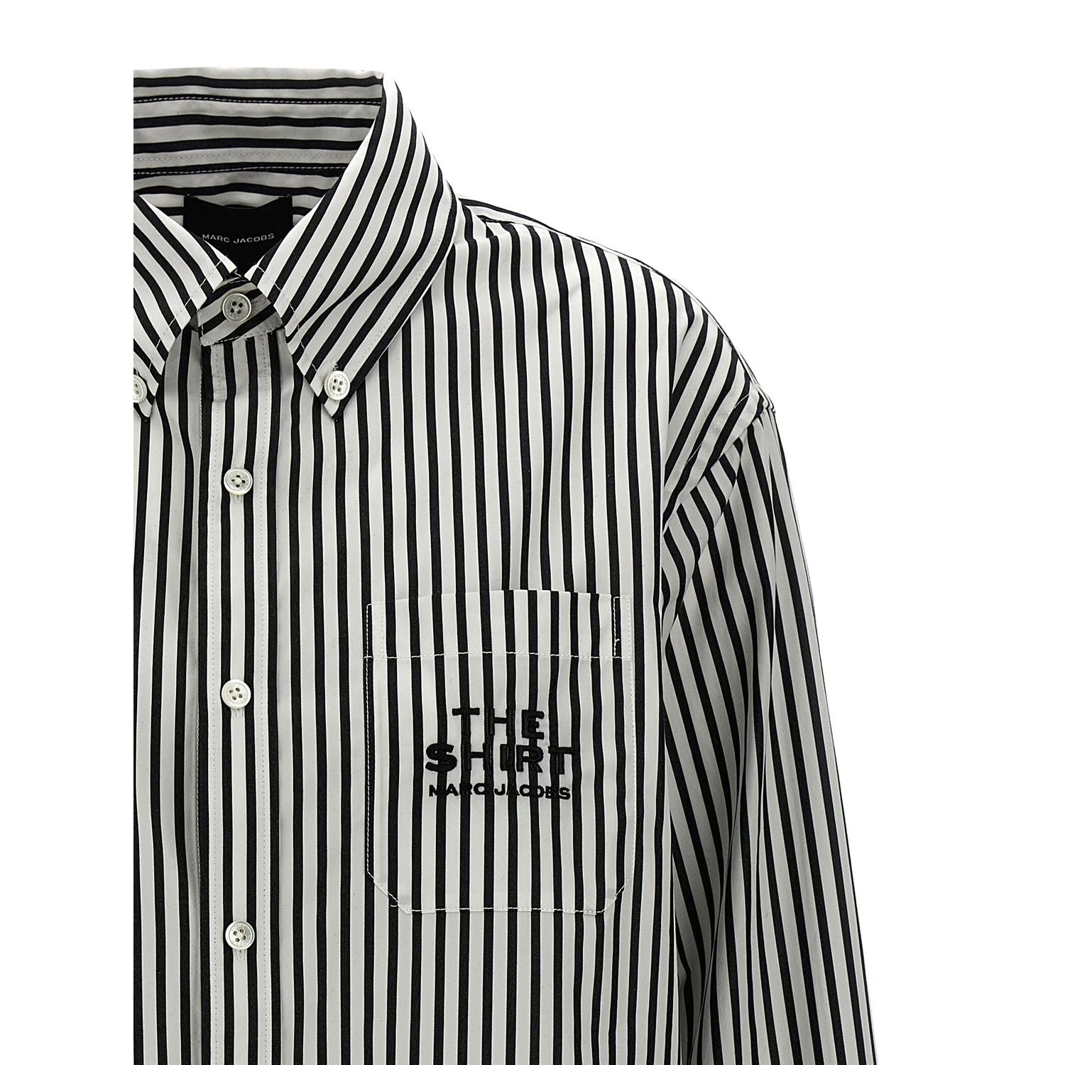 Marc Jacobs Bicolor Cotton Blouse
