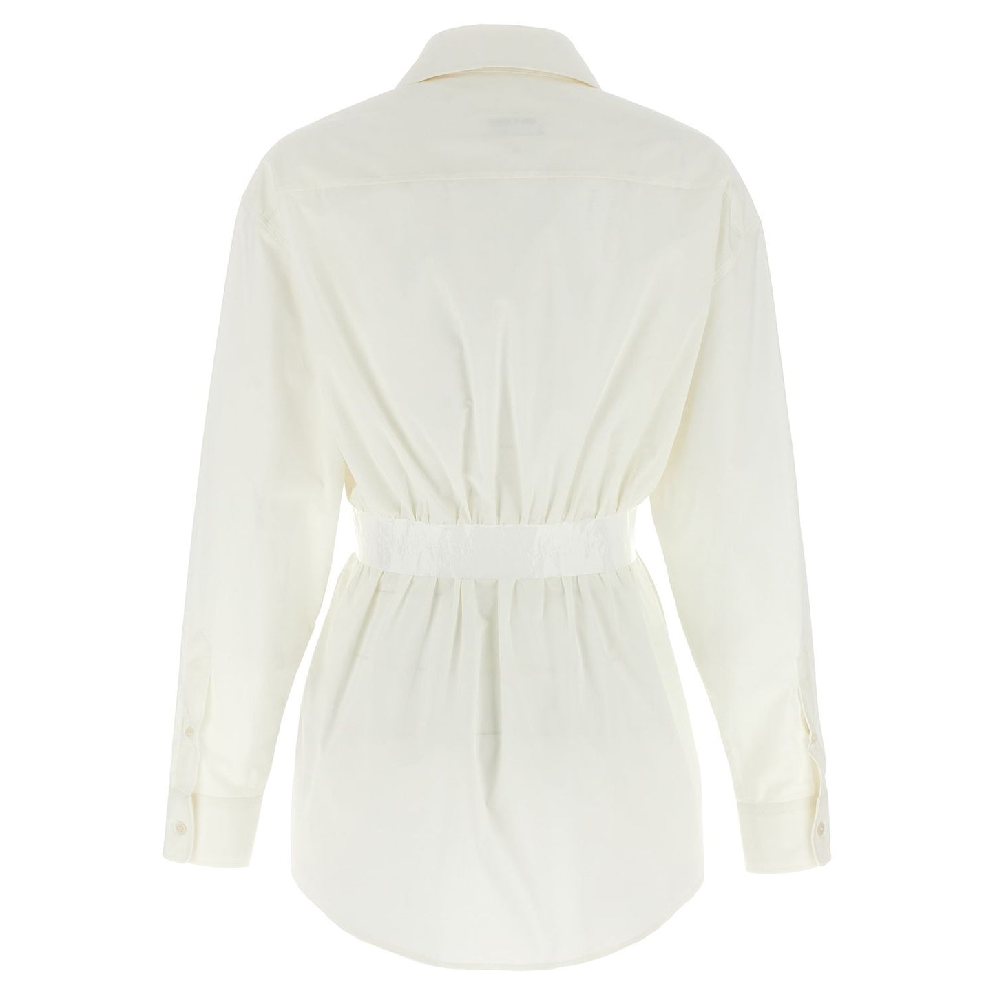 MM6 Maison Margiela White Cotton Blouse