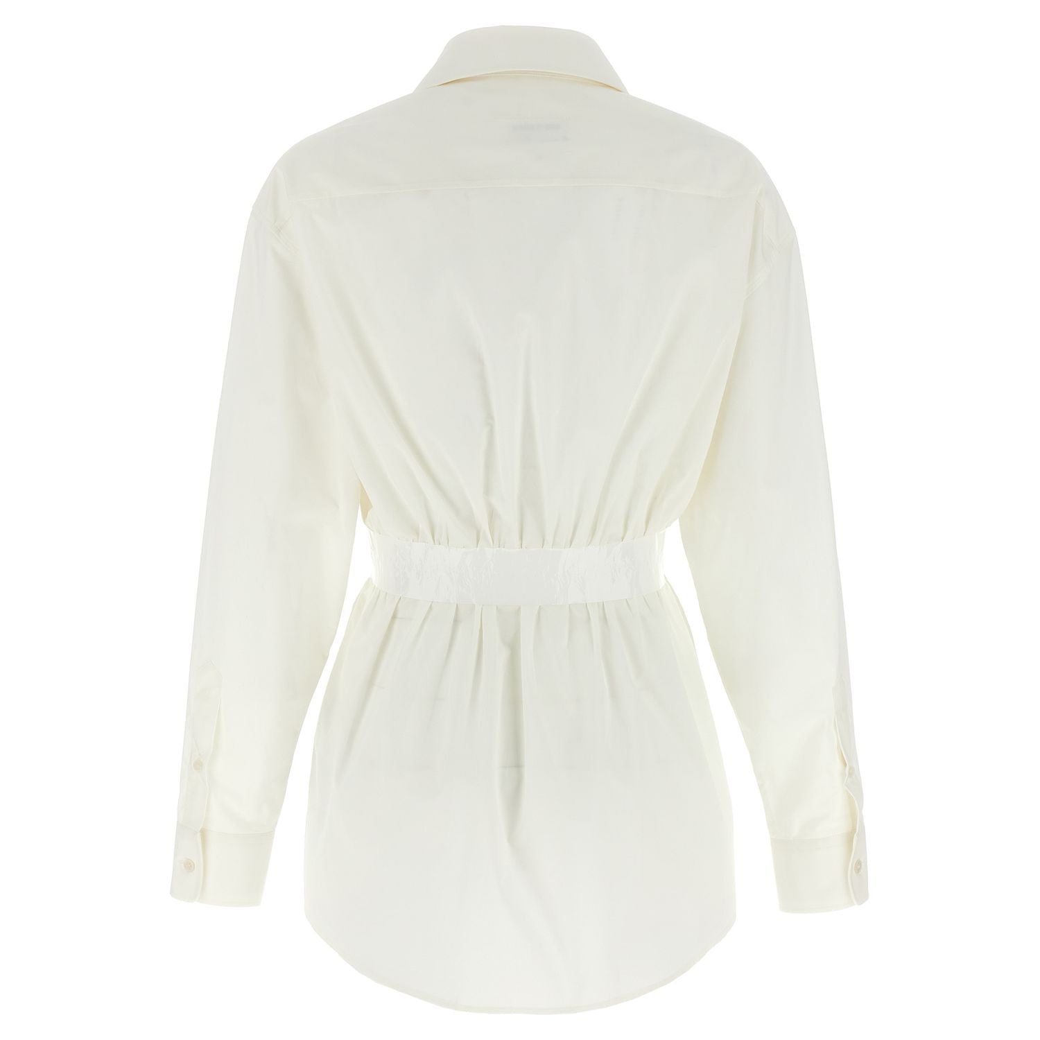 MM6 Maison Margiela White Cotton Blouse