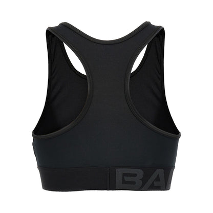 Balenciaga Black Polyester Sport Bra