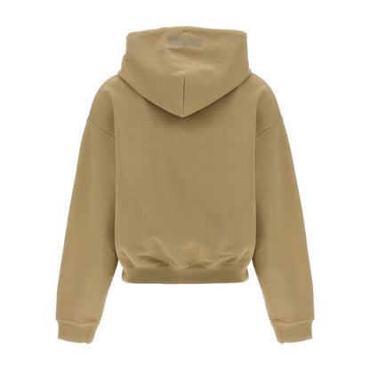Vetements Beige Cotton Hoodie
