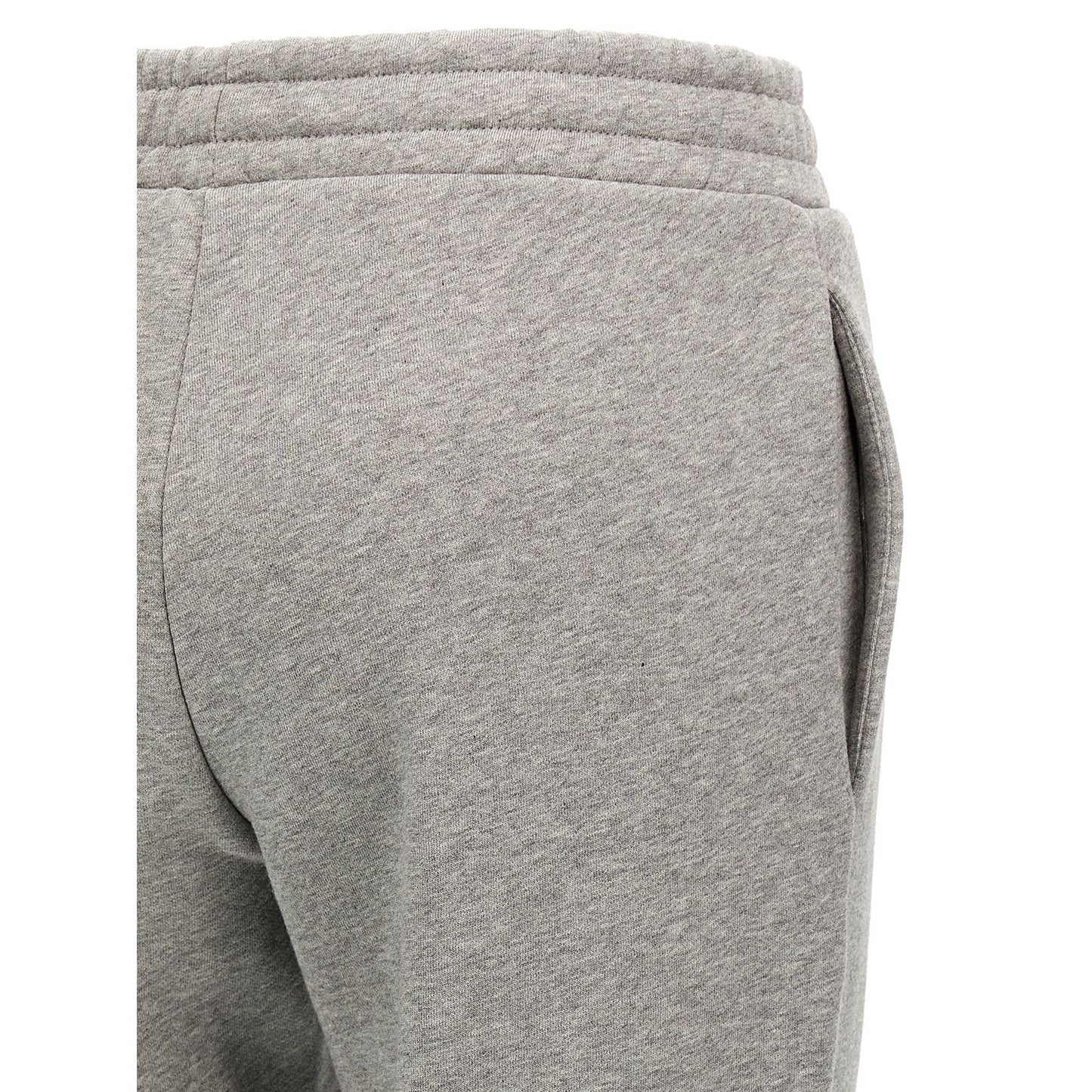 The Attico Gray Cotton Joggers (Workout Pants)