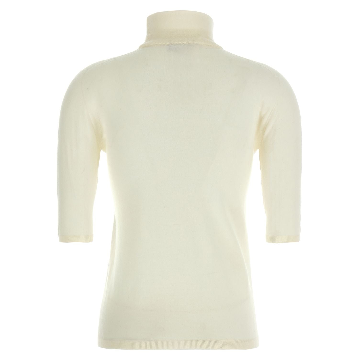 Max Mara White Virgin Wool Cardigan