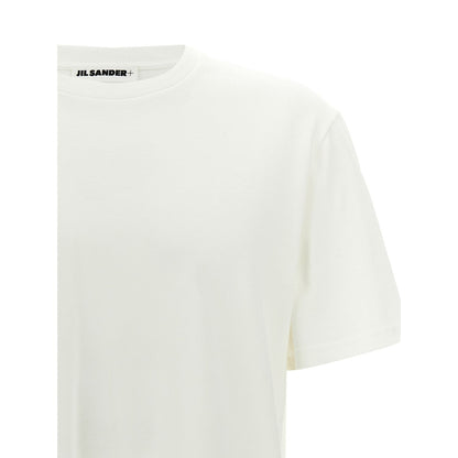 Jil Sander White Cotton T-Shirt