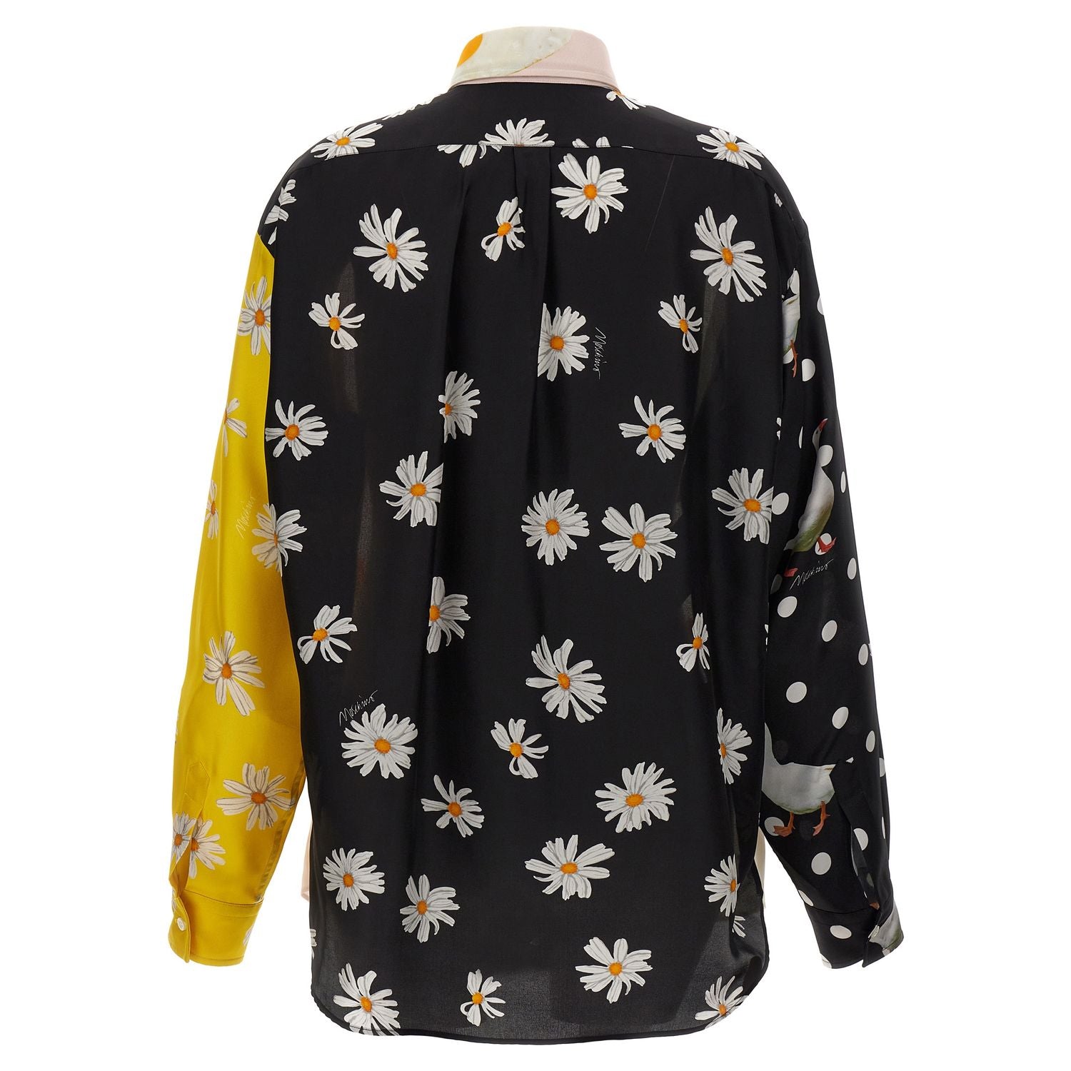 Moschino Multicolor Silk Blouse