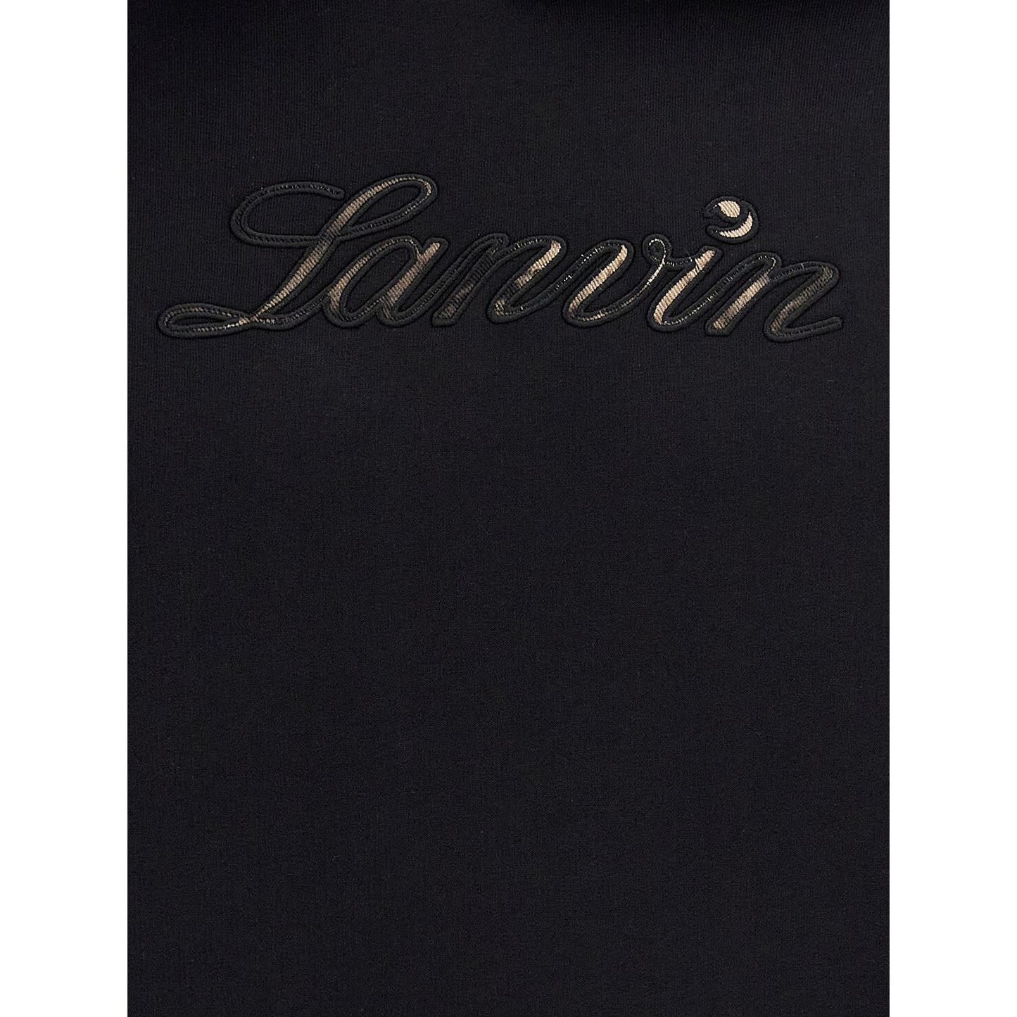 Lanvin Black Cotton Sweatshirt