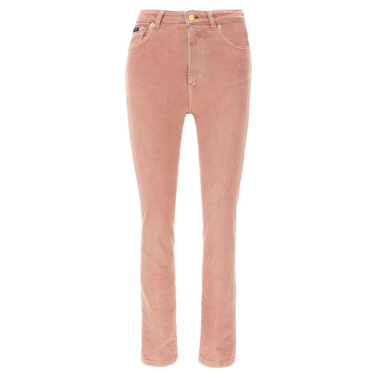 Dolce & Gabbana Multicolor Cotton High-Waisted Jean