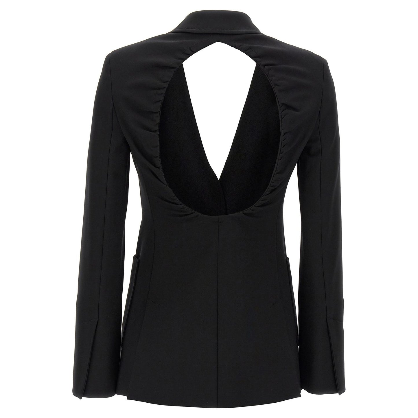 Max Mara Black Viscose Blazer