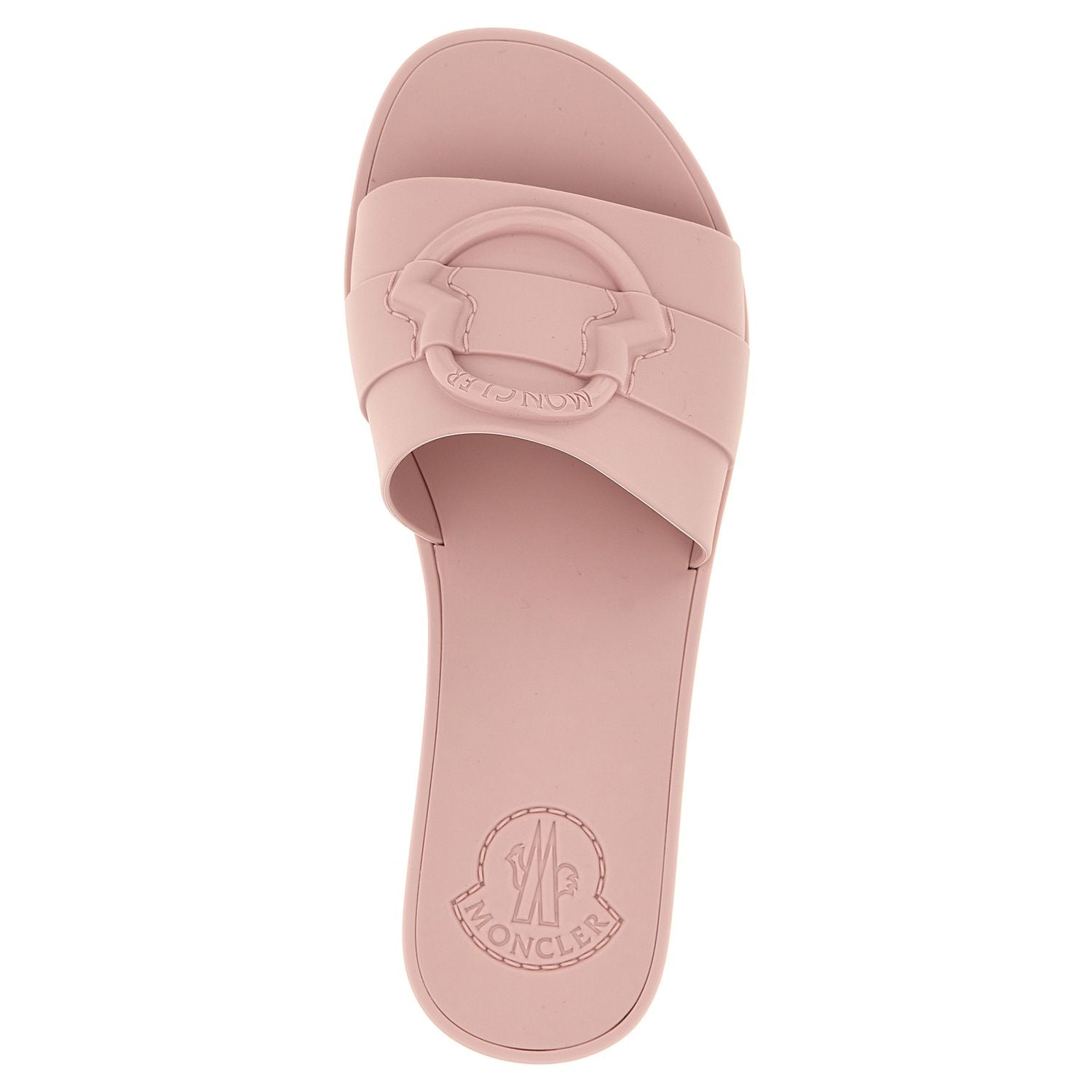 Moncler Multicolor Elastane Slides