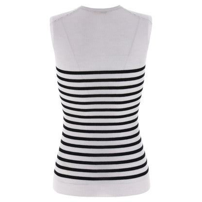 Khaite Bicolor Wool Sleeveles T-Shirt