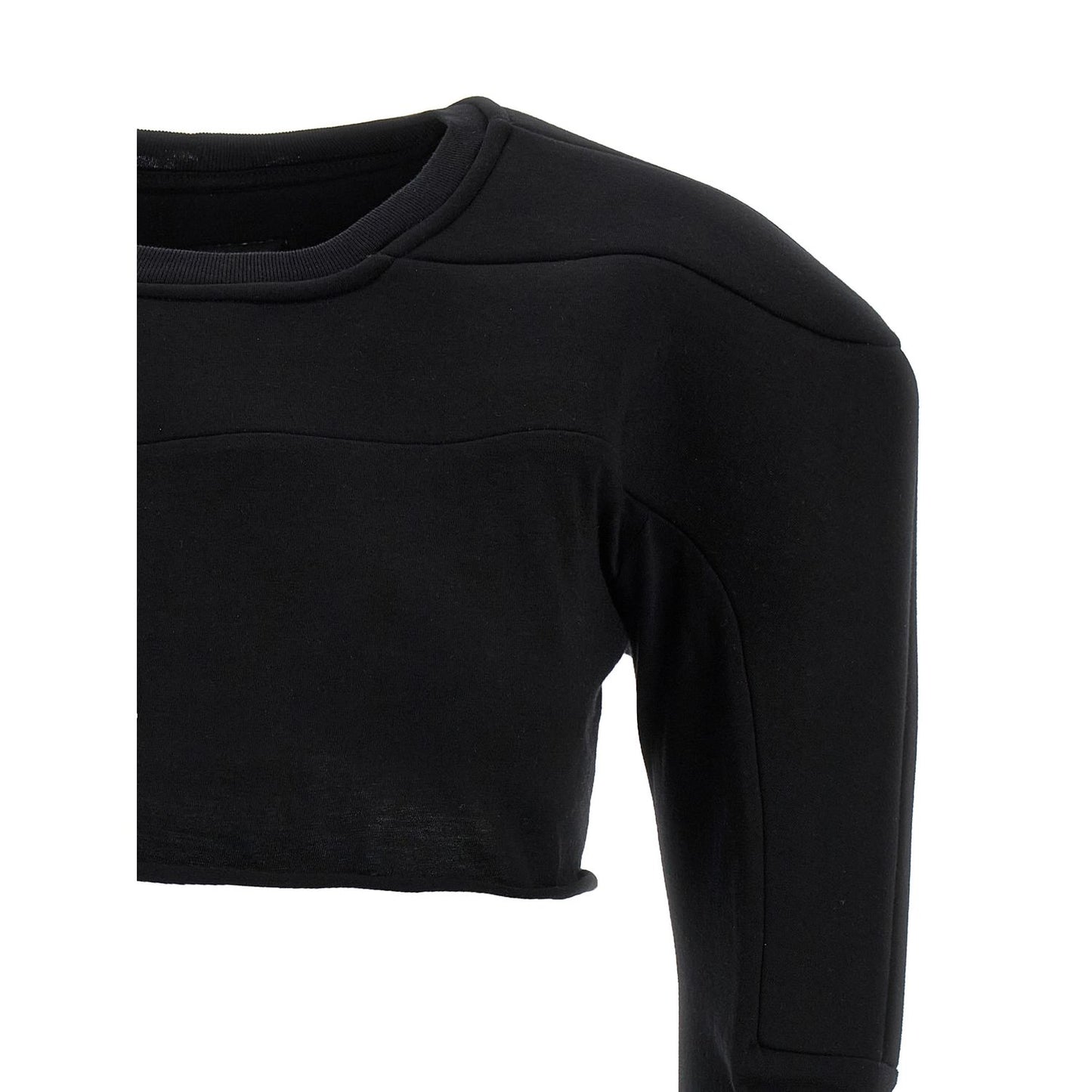 Rick Owens Black Cotton Cardigan