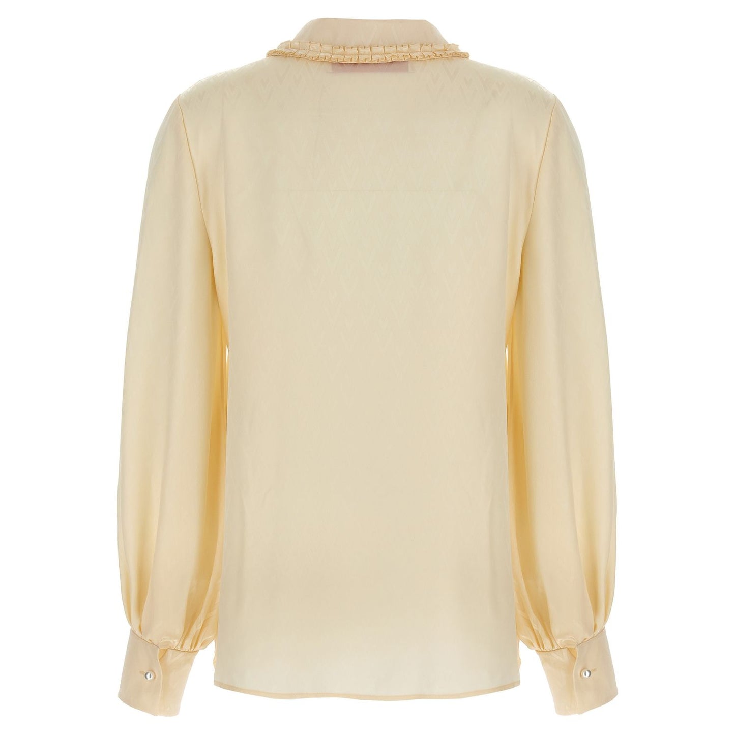 Valentino Garavani Beige Silk Blouse