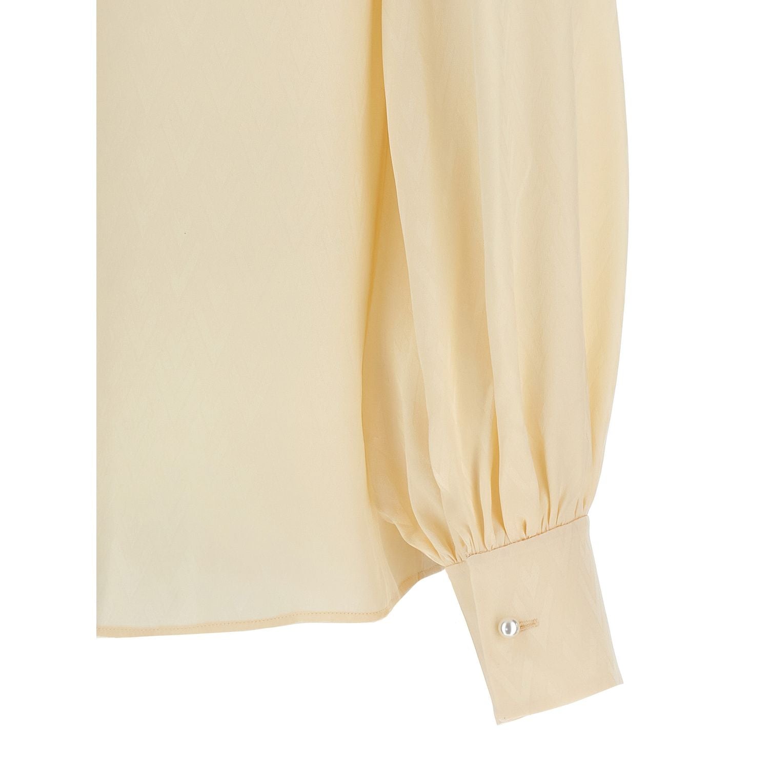 Valentino Garavani Beige Silk Blouse