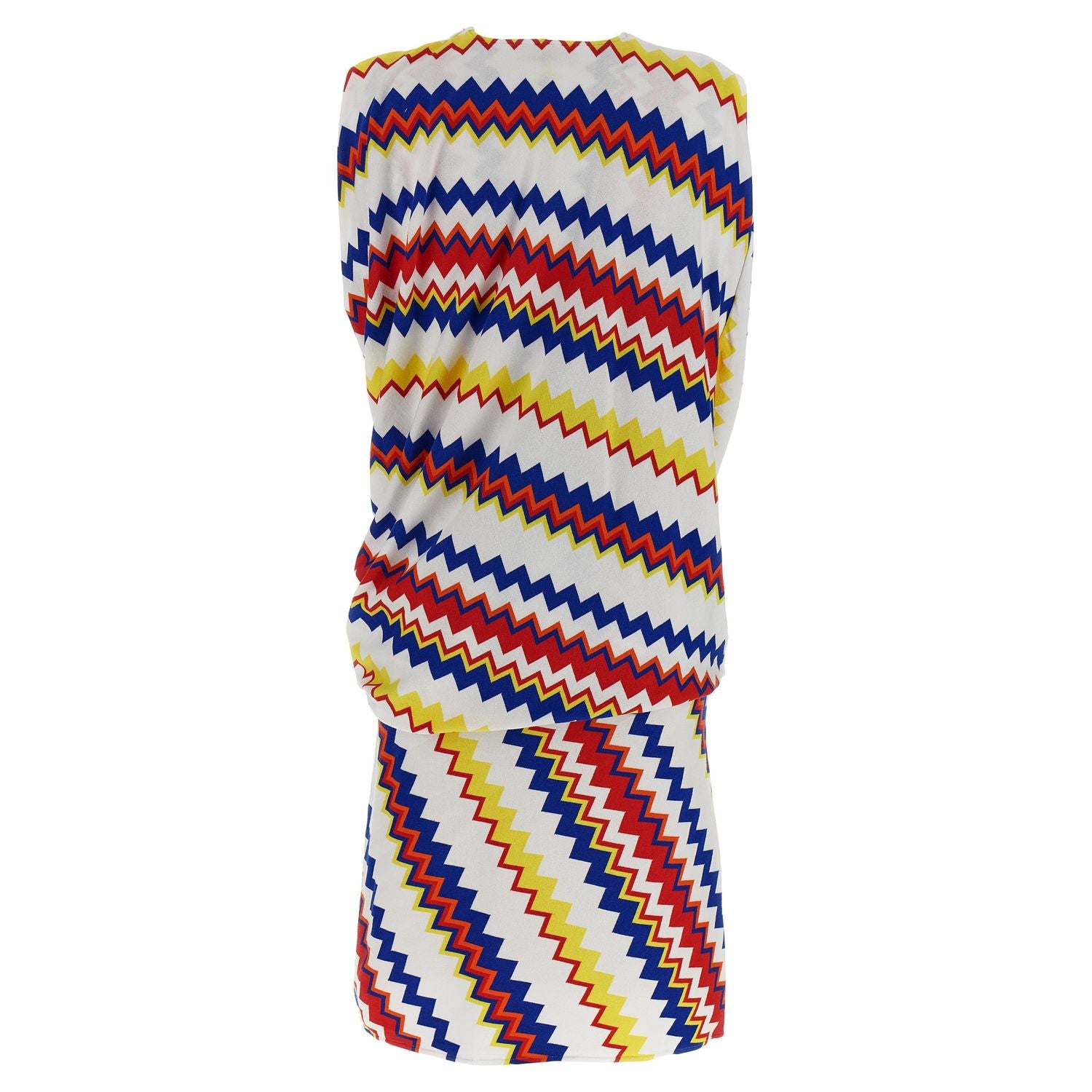 Missoni Multicolor Viscose Short Dress