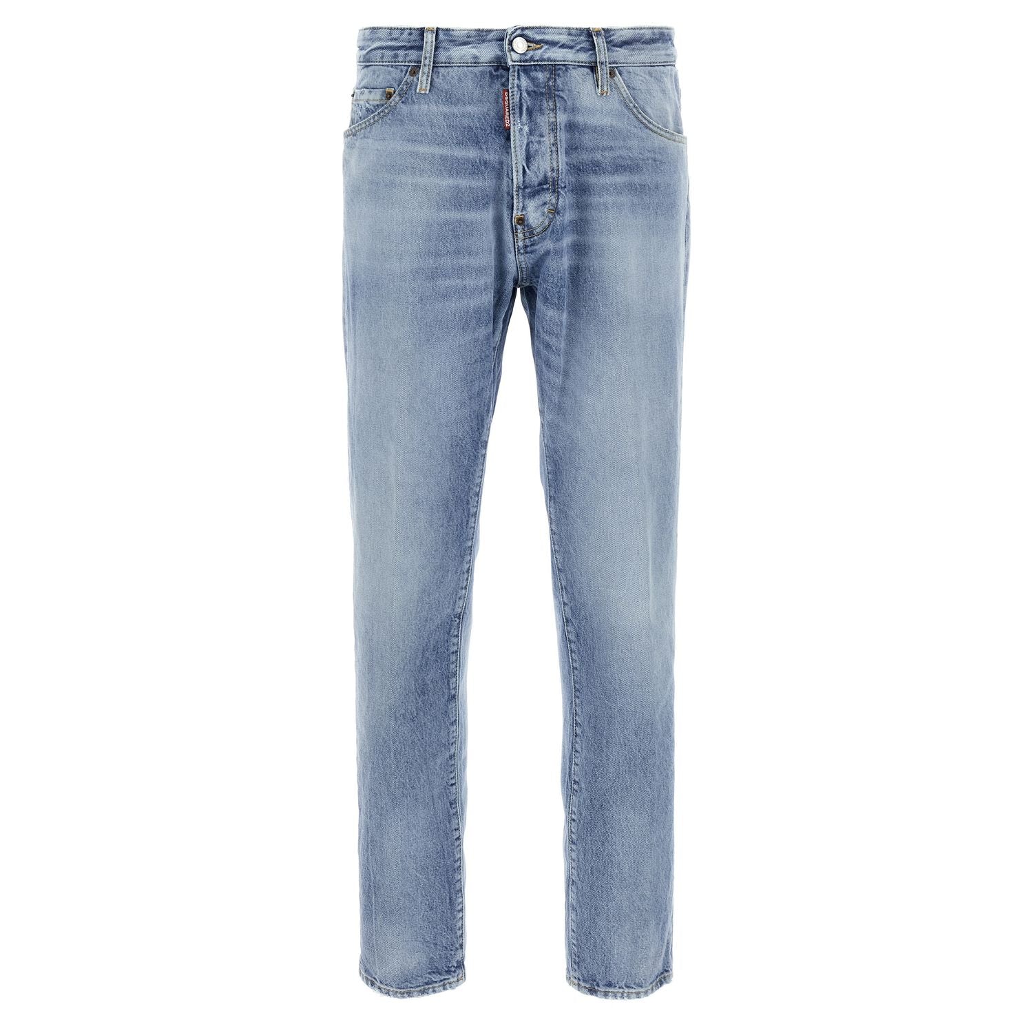 Dsquared² Blue Cotton Skinny Jeans