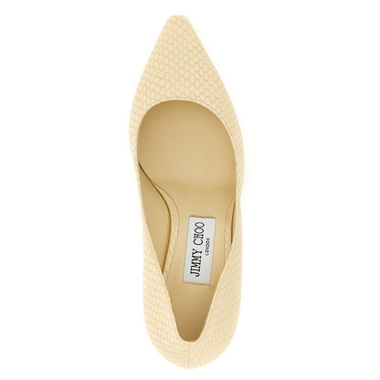 Jimmy Choo Bicolor Leather High Heel Pumps