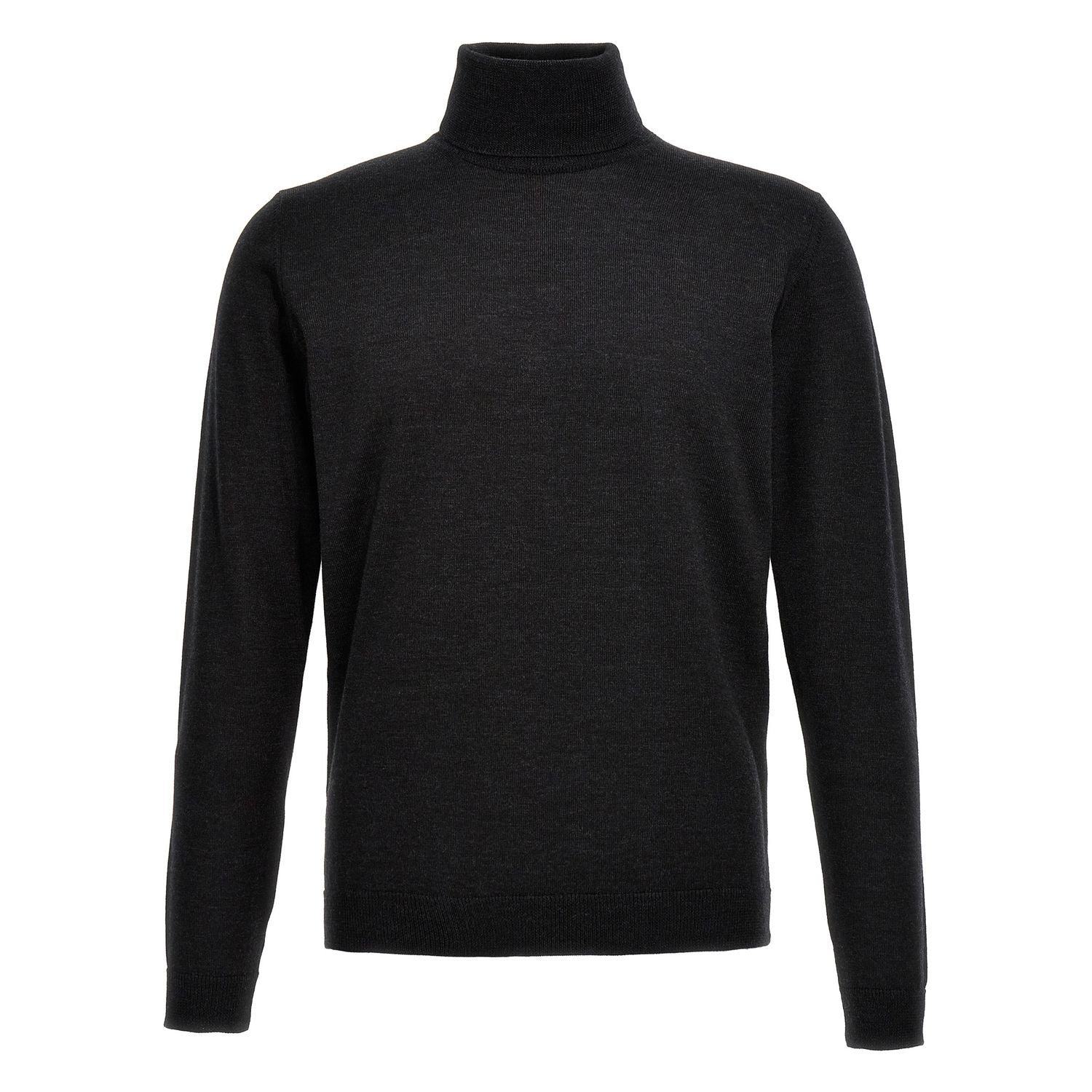 Roberto Collina Gray Merino Wool Cardigan