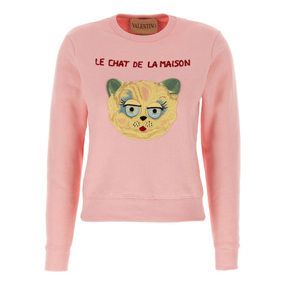 Valentino Garavani Multicolor Cotton Sweatshirt