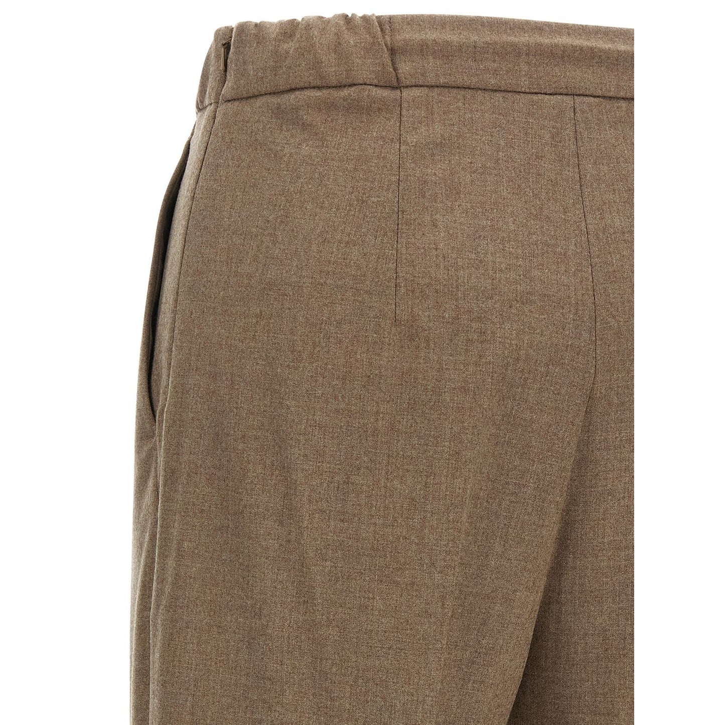 Max Mara Gray Cashmere Casual Pants