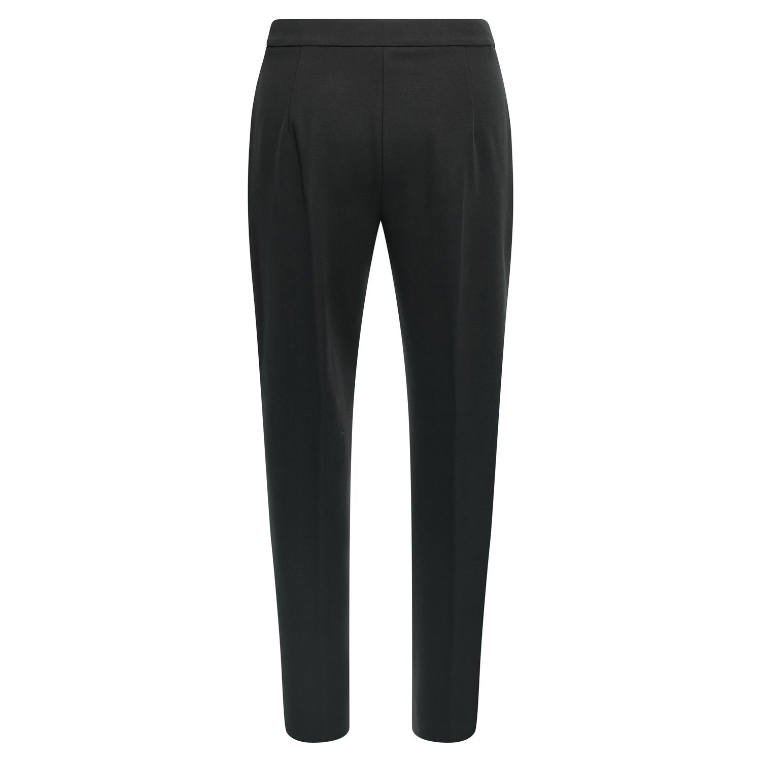 Max Mara Black Viscose Casual Pants