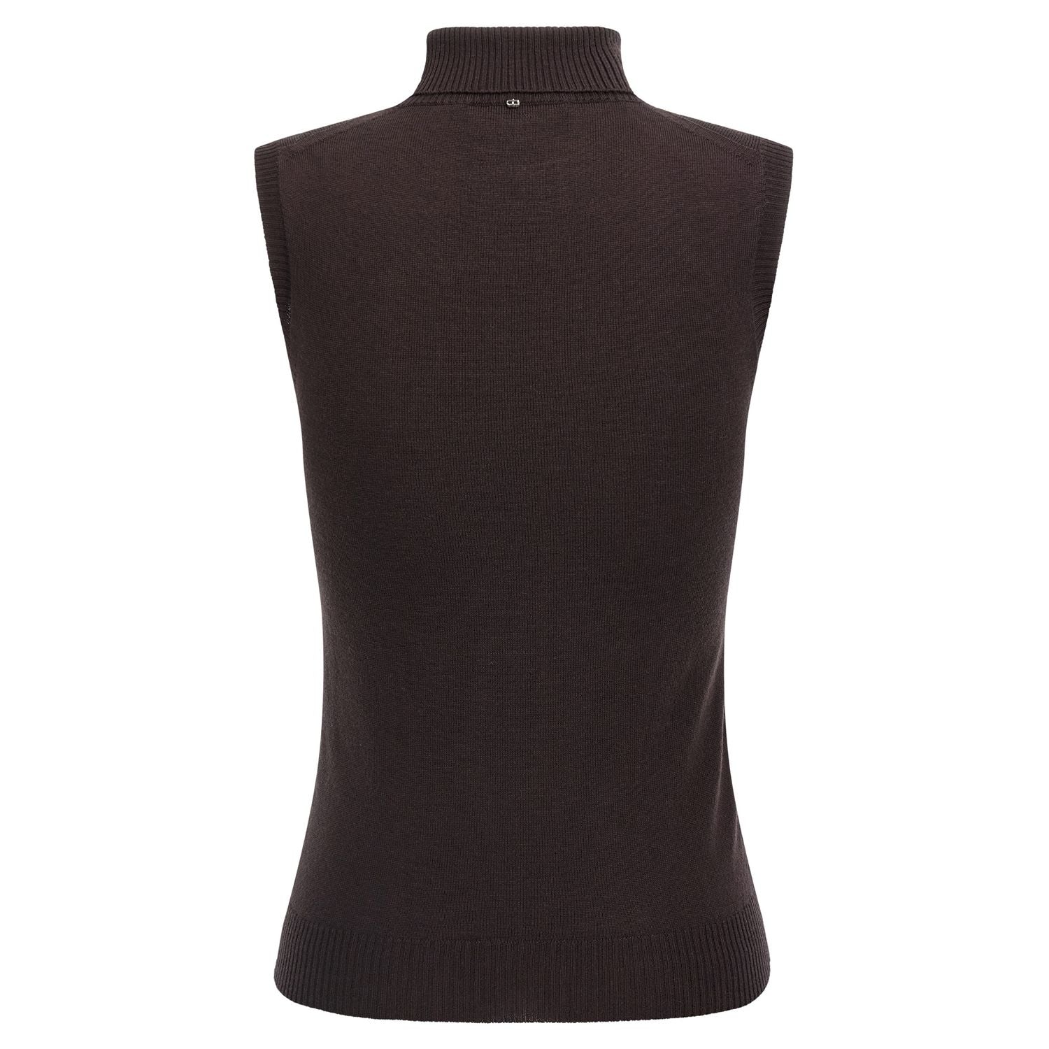 Sportmax Brown Virgin Wool Cardigan