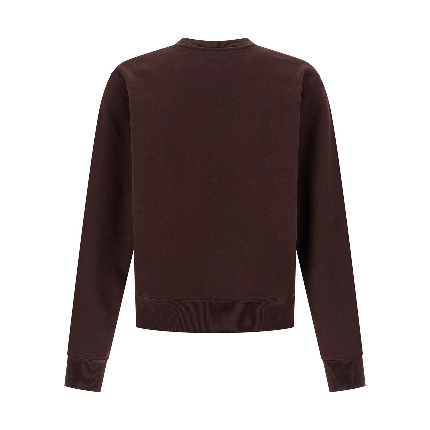 Saint Laurent Bordeaux Cotton Sweatshirt