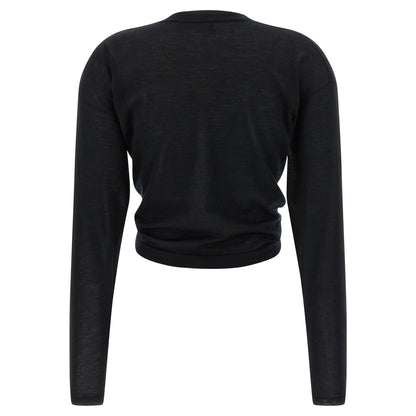 Dolce & Gabbana Black Cashmere Cardigan