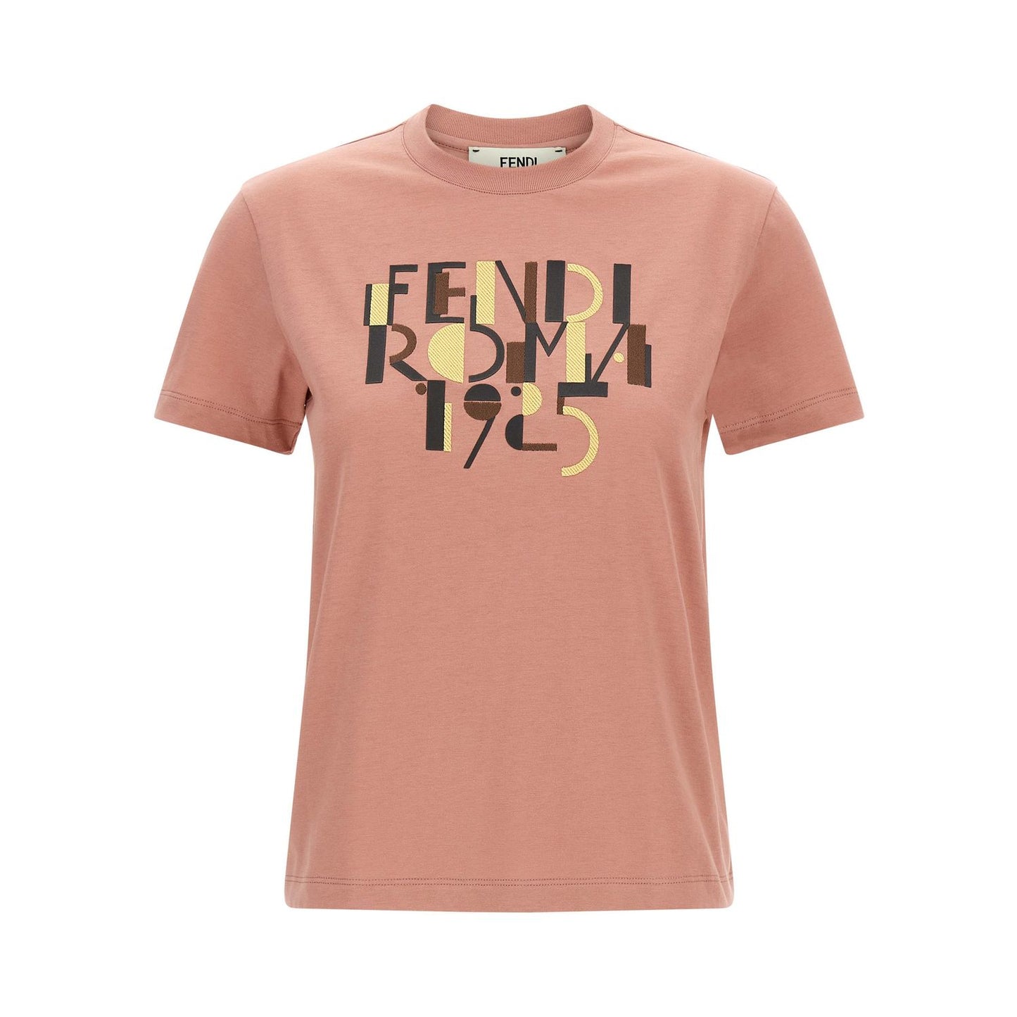 Fendi Multicolor Cotton T-Shirt