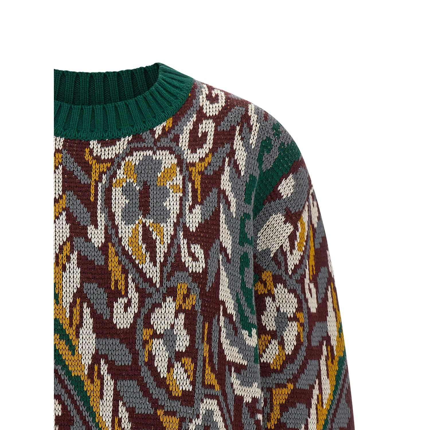 Etro Multicolor Wool Cardigan