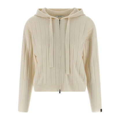 Max Mara White Cashmere Cardigan