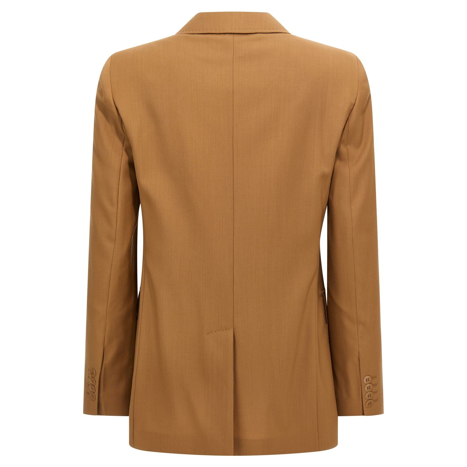 Max Mara Brown Virgin Wool Blazer