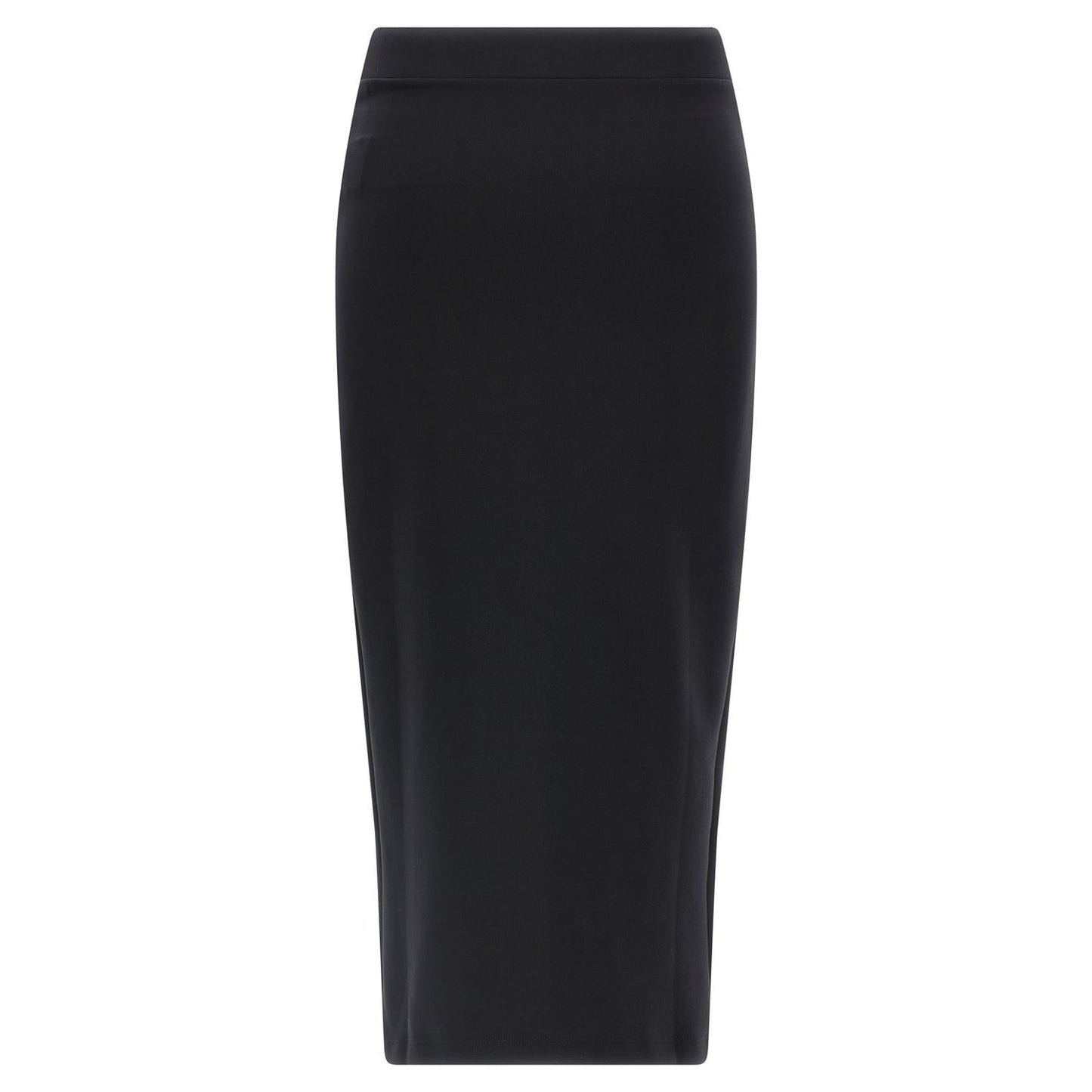 Off-White Black Polyamide Midi Skirt