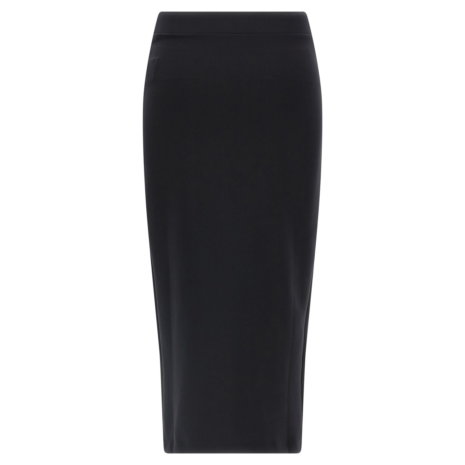 Off-White Black Polyamide Midi Skirt