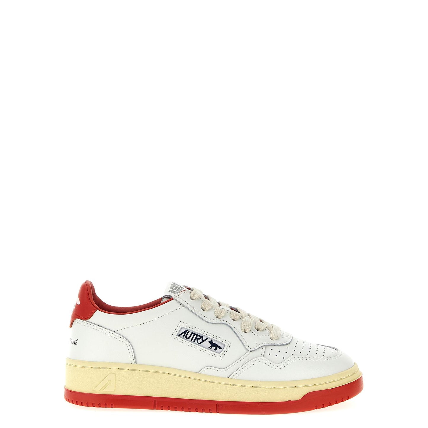 Autry Multicolor Goatskin Low Top Sneakers