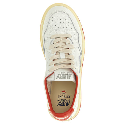 Autry Multicolor Goatskin Low Top Sneakers