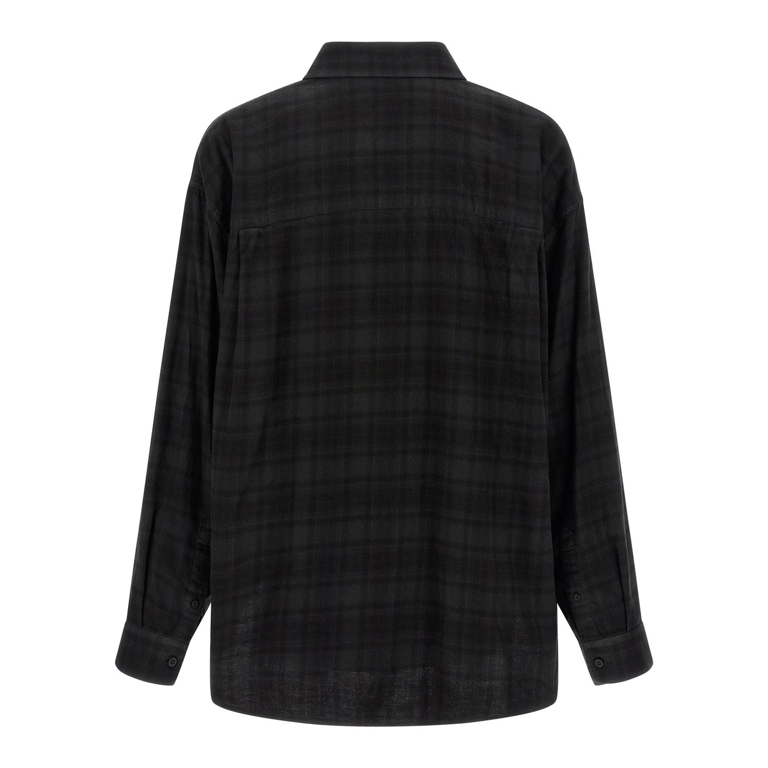 Balenciaga Black Cotton Blouse