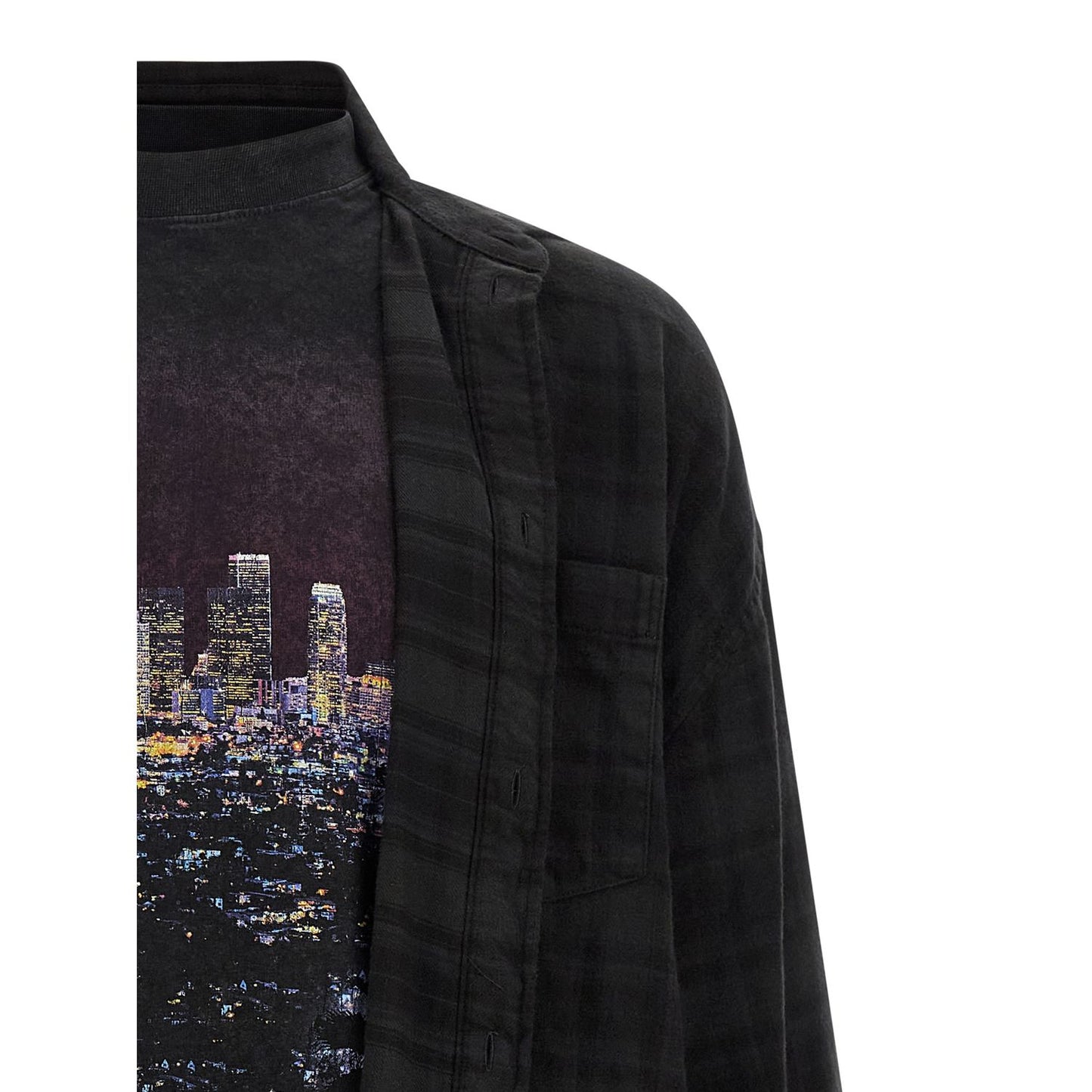 Balenciaga Black Cotton Blouse