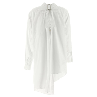 Comme Des Garçons White Cotton Blouse